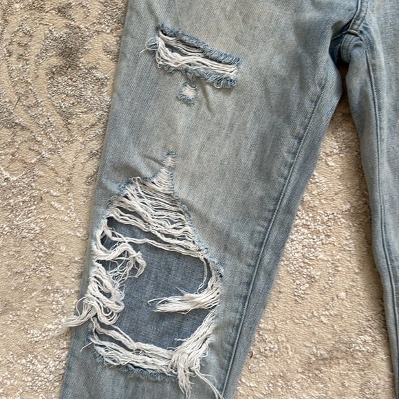 Pistola Blue Distressed Boyfriend Jeans EUC - Picture 5 of 14